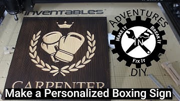 Make a Custom Boxing Sign