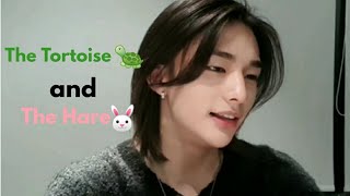 Stray Kids Hyunjin Listening to \