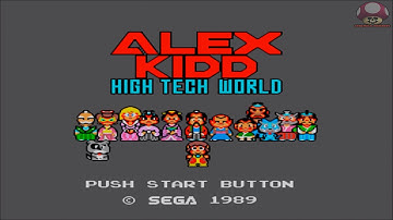 Alex Kidd High Tech World (Master System): Intro