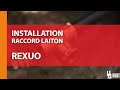 Raccord laiton REXUO – Eléments auto-étanches