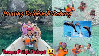 Seru nya hunting Lumba-Lumba di Pulau Weh Sabang | Dolphin nya atraksi  keren banget