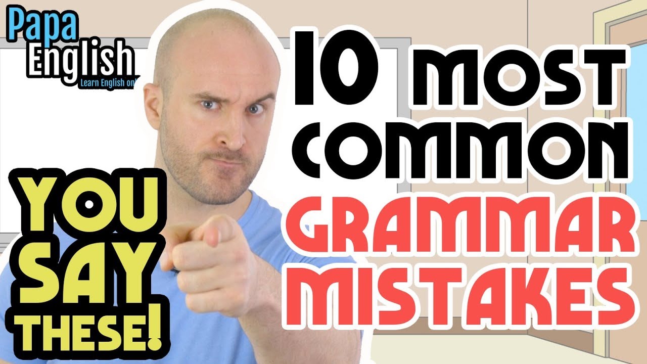 Common Mistakes in English Made by Most Students