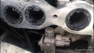 Download lagu Nissan Urvan Estate ZD30 E25 rough idle and white smoke loss compression