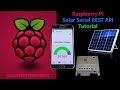 Raspberry Pi Solar Serial REST API Tutorial