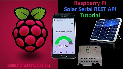 Raspberry Pi Solar Serial REST API Tutorial