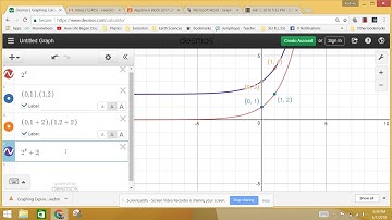 Graphing Exponential Functions: HW 1-13: #s7 & 8