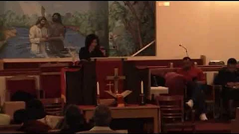 Terri Davenport preaches the Word!