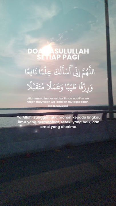 DOA HARIAN RASULULLAH