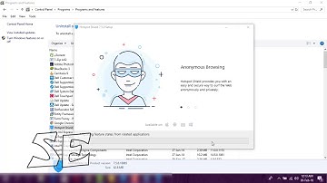 How to Uninstall Hotspot shield from your computer