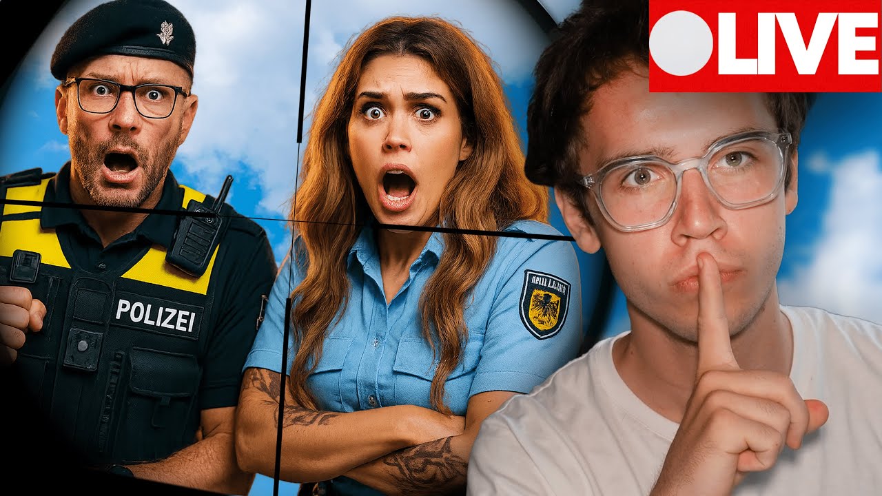 ICH STREAMSNIPE GEFANGENE POLIZISTEN IN GTA RP😂😭