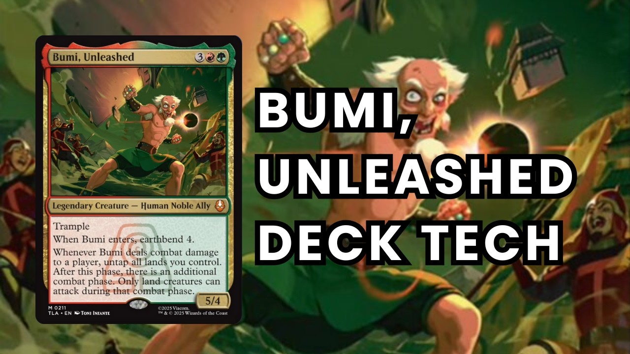 Bumi, Unleashed EDH Deck Tech - Landfall, Earthbending Commander