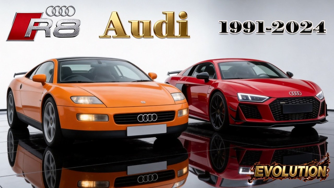 The Evolution of the AUDI R8 From Forgotten Concept to Legend 1991–2024 ...