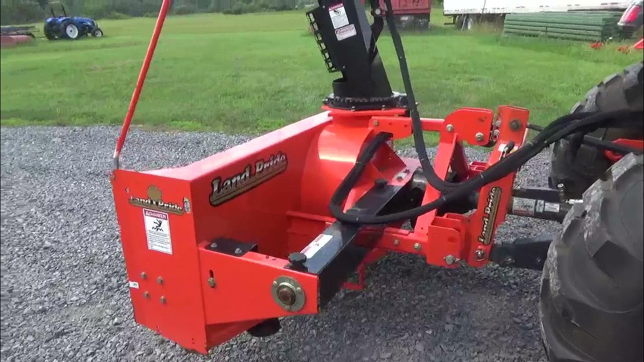 2019 Land Pride SB2584 3 Point Hitch Snow Blower With Hydraulic Chute