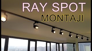 RAY SPOT NEDİR NASIL BAĞLANIR-LED RAY SPOT MONTAJI Resimi