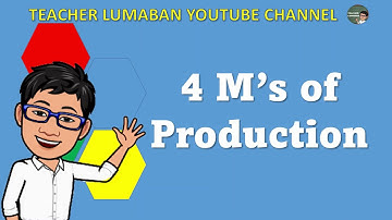 4 M’s of Production by Teacher Lumaban