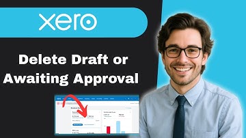 How to delete draft or awaiting approval bill in Xero (full guide)