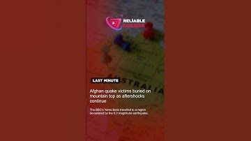 Afghan quake victims buried on mountain top as aftershocks continue