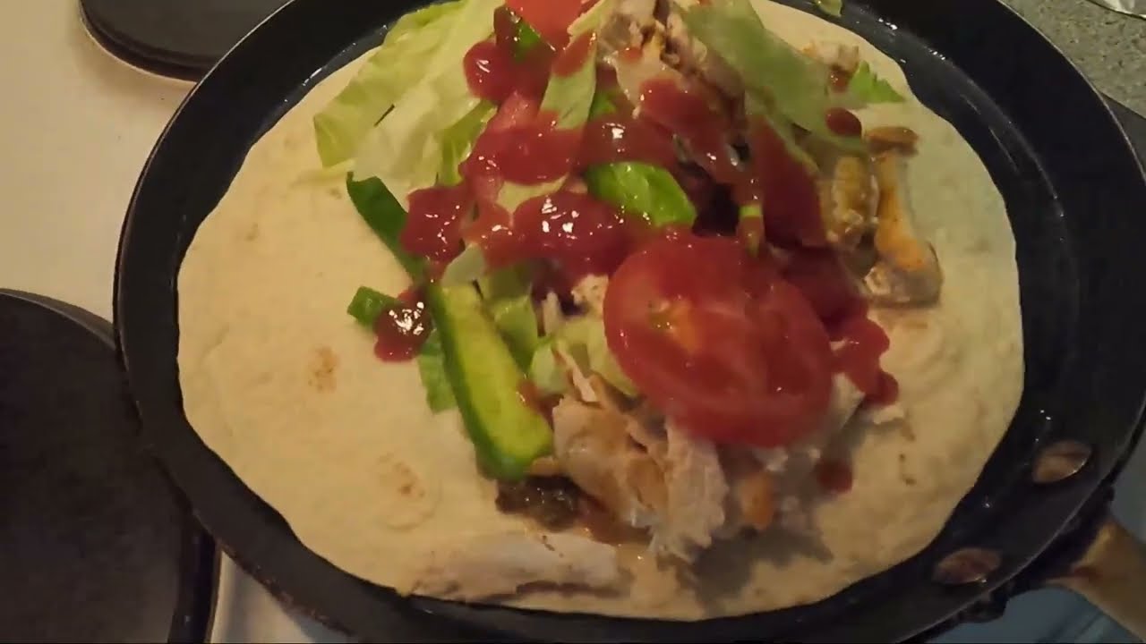 Fiesta Chicken Burritos YouTube