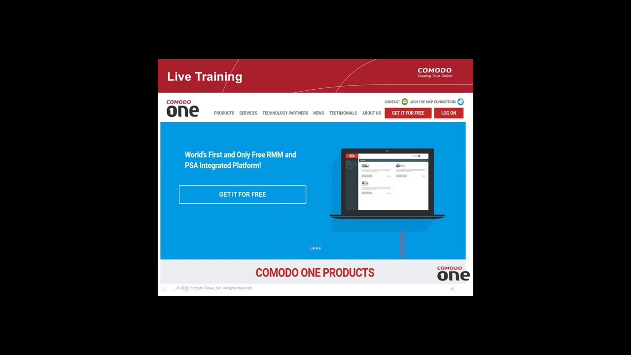 New RMM Software, Service Desk, Patch Management (How to install, deploy and manage Comodo ONE platform)