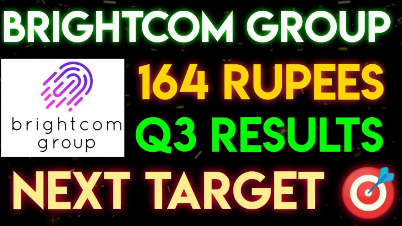 Brightcom Group share latest news | bcg share Target | Brightcom Group share News |bcg share Q3 num|