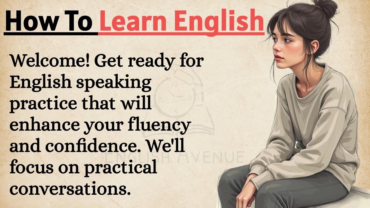 Outline Video How To Learn English || How To Learn English For Beginners || Learn English Stories
