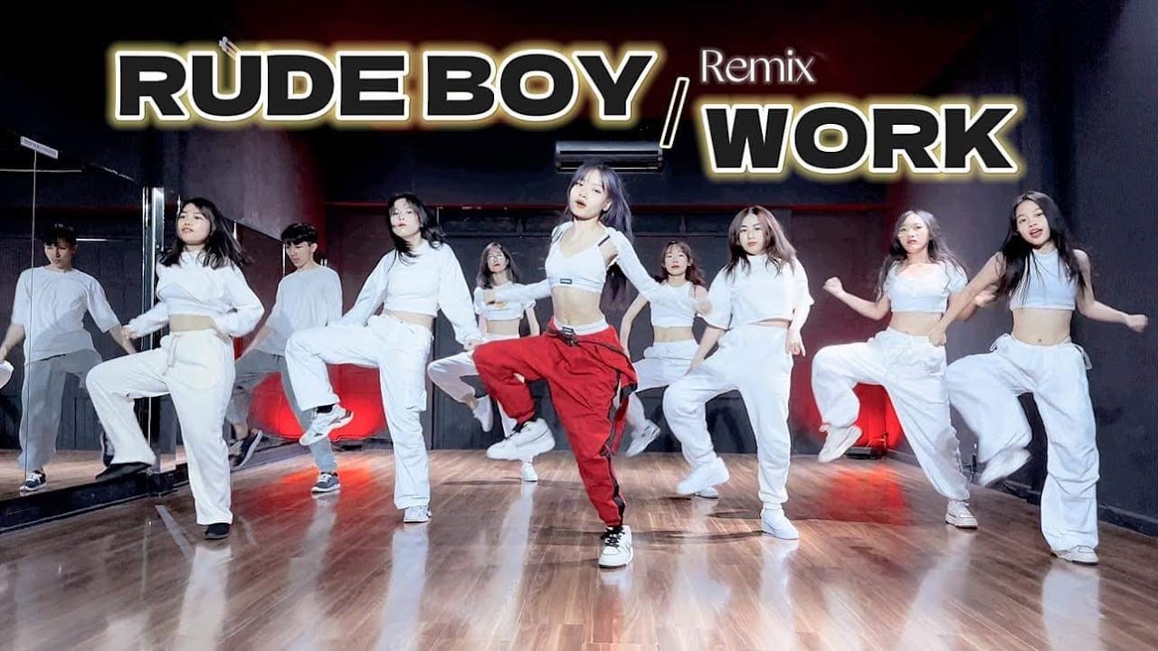 RUDE BOY, WORK - Rihanna Super Bowl (Dance Cover by BoBoDanceStudio)