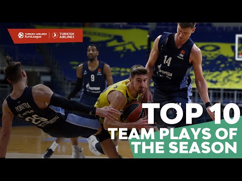 Turkish Airlines EuroLeague Top 10 Team Plays of the 2020-21 Season!