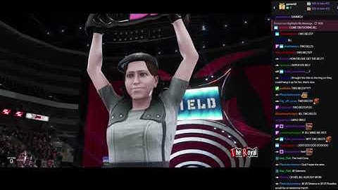 WVGCW S13E8: The Royal- 02: Eight Woman Linear Title Ladder March