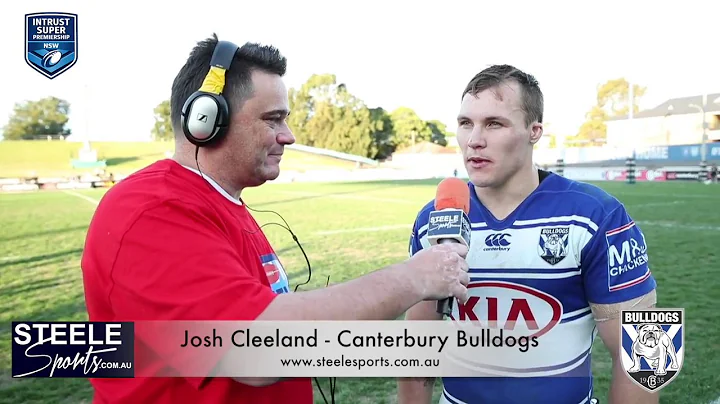 Steele Sports Post Match Interview Round 22, Josh ...