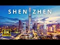 Shenzhen china  in 8k ultra 60fps at night by drone