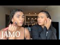 Makenzie and malia share their full glam makeup routine  get ready with me  jamo