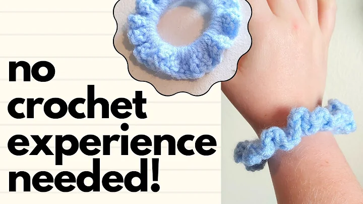 how to crochet a scrunchie for beginners | Learn To Crochet
