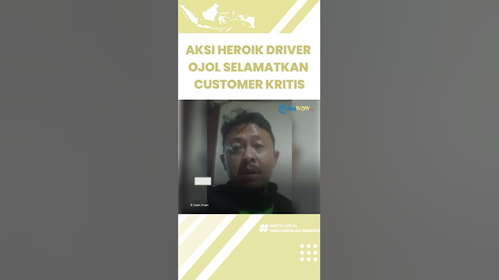 Viral Video Aksi Heroik Driver Ojol Selamatkan Customer Kritis
