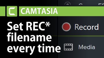 Change recording folder and filename in Camtasia every time | Camtasia Tutorial