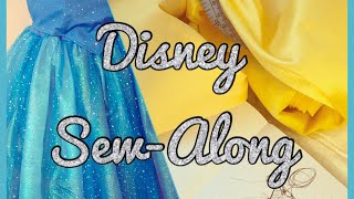 Disney Sew-Along: Belle And Cinderella Inspired Birthday Dresses