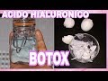 Botox sin Cirugía || Acido Hialuronico