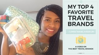 My Top 4 Favorite Travel Brands || Best Travel Gear for Vacation by Yuri Gibson 2,475 views 7 years ago 4 minutes, 55 seconds