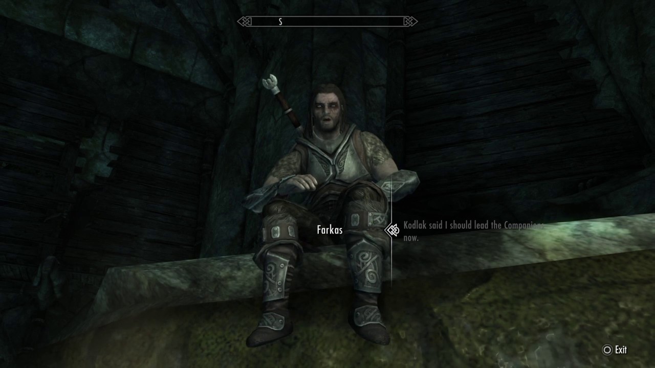 Hunting with aela the huntress  (SKYRIM WOLFFORM!!!!!!!!!)