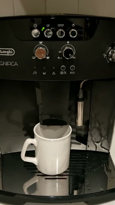 How To Manually Start Descaling A Delonghi Magnifica How To Descale A Delonghi Magnifica Coffee Machine