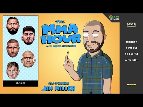 The MMA Hour: Jorge Masvidal, Dillon Danis, Junior Dos Santos, Gokhan Saki, and More | Oct. 18, 2021