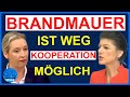 Wagenknecht ndert ihre meinung zur afd