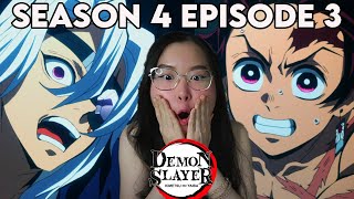 TANJIRO IS BACK!!🔥 Demon Slayer Season 4 Episode 3 REACTION | Hashira Training Arc