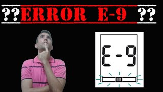 ERRO E9 glicosímetro ACCU CHEK ACTIVE (error e 9)