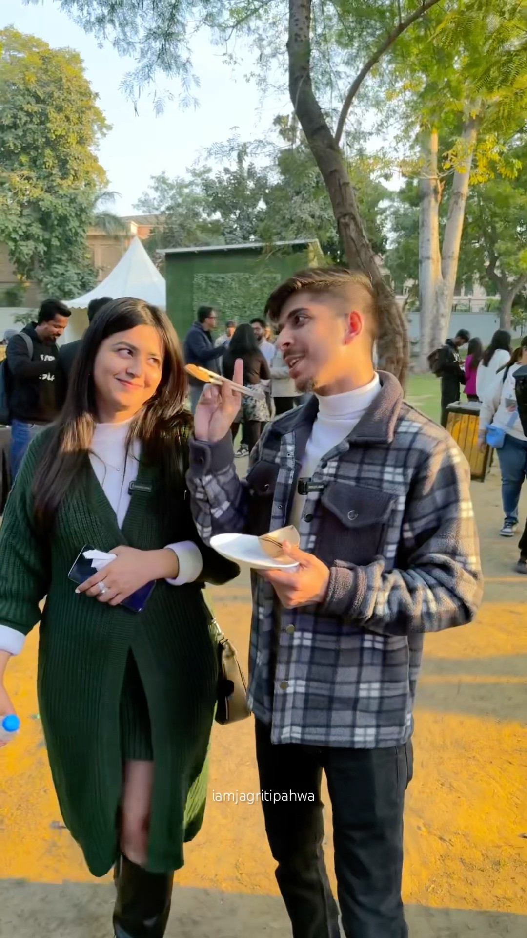 Green Flag Partner of Dreams ?​⁠@techielashorts  #lovestory #jagritipahwa #relationship