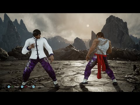 Tekken 7 Forest Law With Bruce Lee Voice Combo