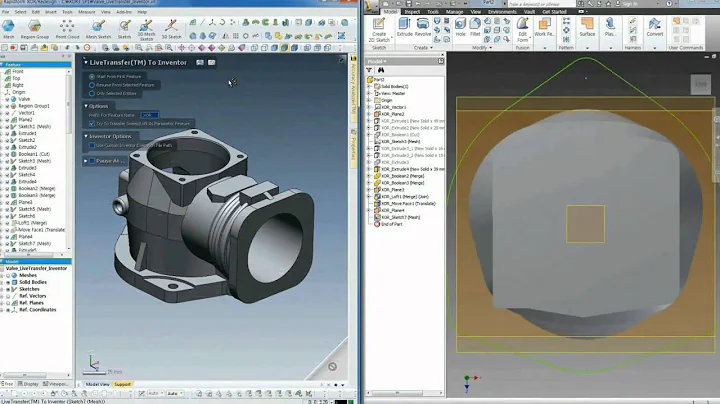 Rapidform XOR3 SP1 Autodesk Inventor LiveTransfer
