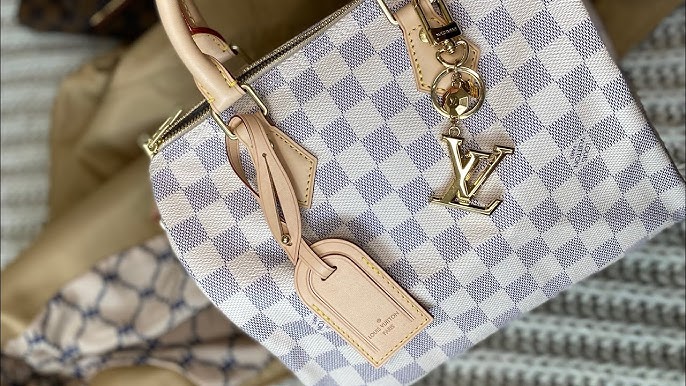 Louis Vuitton Damier Azur Speedy Bandouliere 25 QJB0US0NWB000