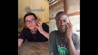 Metal face tutorial #foryou #duet #viral #funny #comedy #shorts #trending #goviral #fyp #challenge