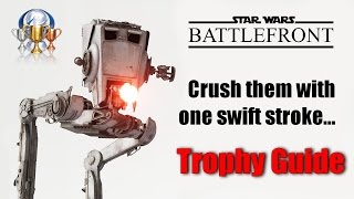 Star Wars Battlefront - Crush them with one swift stroke - Trophy Guide