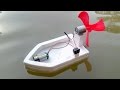 How to make a High Speed Water Boat using DC Motor